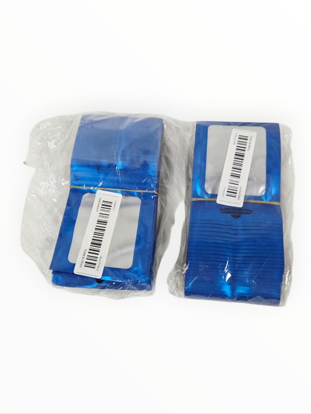 100pc Jewelery Display Bags In Cobalt Blue